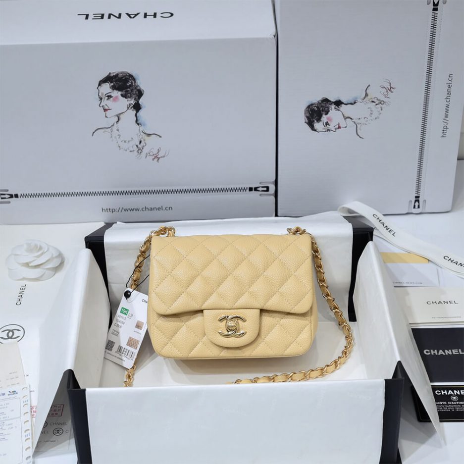 Ch**el MINI FLAP BAG