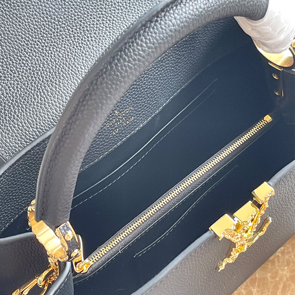 LV Capucines East-West MM(HIGH-END GRADE)