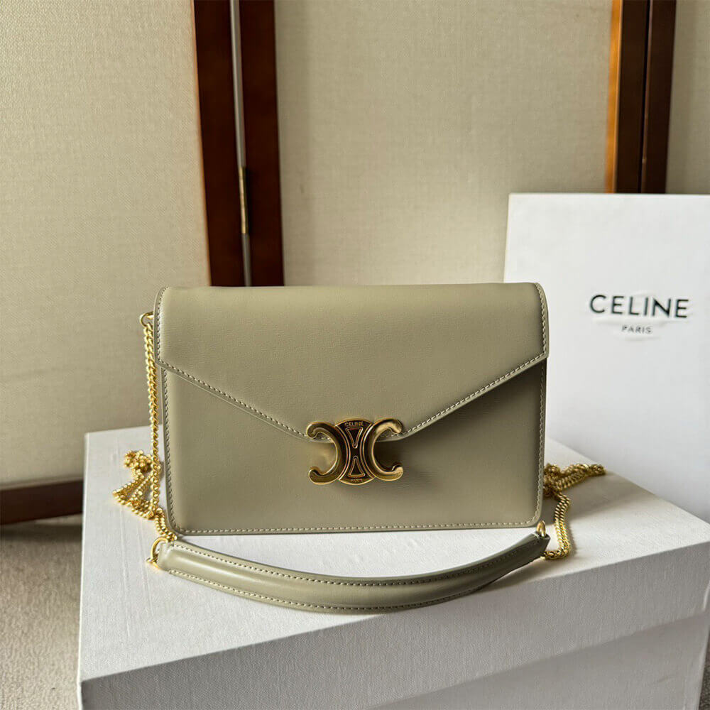 WALLET ON CHAIN MARGO in Shiny calfskin(HIGH-END GRADE)